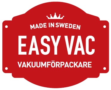 EasyVac manuell vakuumfrpackare fr vanliga fryspsar.