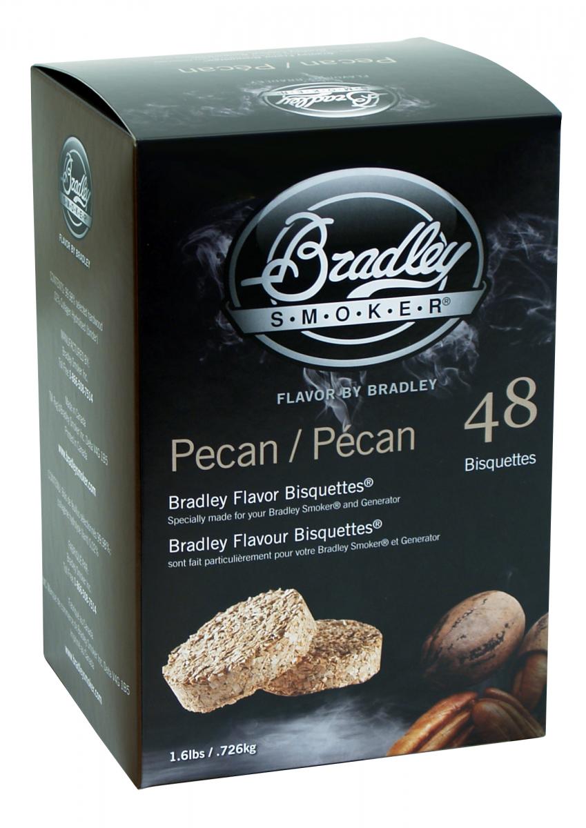 Rkbriketter Pecan 48-pack fr Bradley Smoker. Kp hos Smart Fritid!