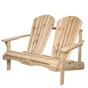 Canadian Outdoor Adirondackstol tvåsits