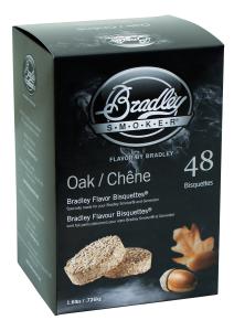 Rökbriketter Ek 48-pack för Bradley Smoker.