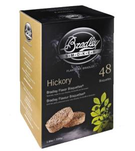 Hickorybriketter, rökbriketter 48-pack