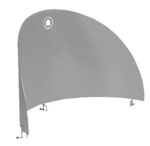 Espegard V&auml;rmesk&auml;rm / vindskydd till Braspanna 60 & 70