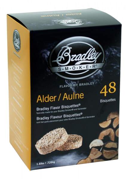Albriketter för Bradley Smoker 48-pack