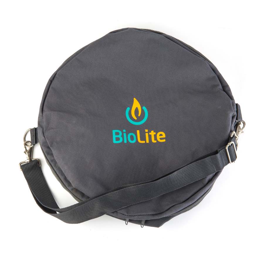 BioLite BaseCamp Carry Pack - fotograferad uppifrån.