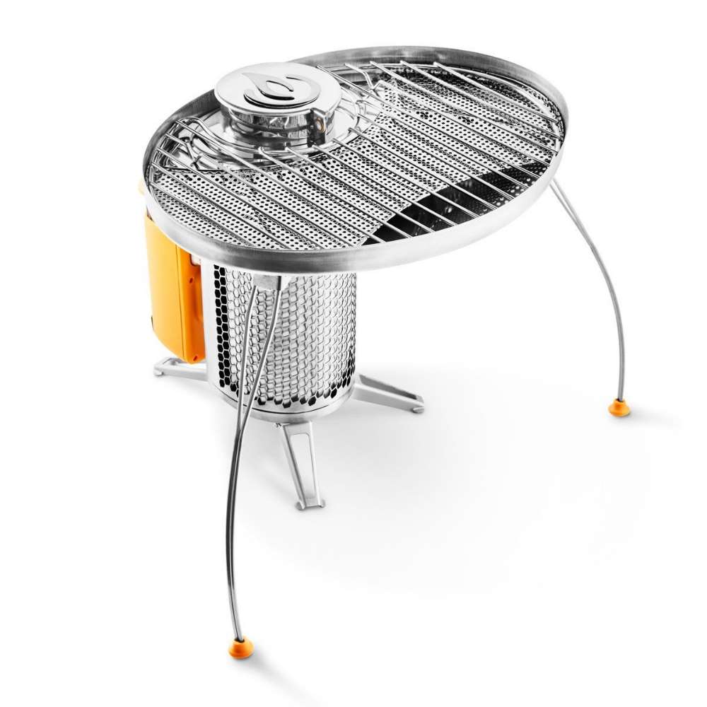 BioLite CampStove 2 Bundle bästa friluftsköket med kastrull och grill i paket.