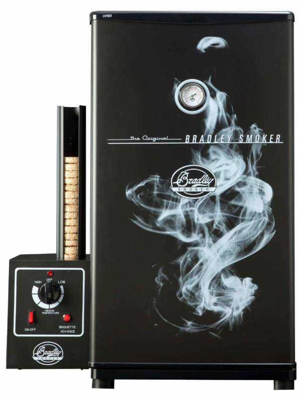 Bradley Smoker Original rökskåp 4 galler - svart färg.