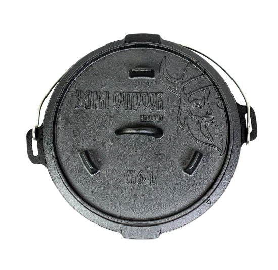 Valhal Outdoor Dutch Oven / Fltugn 6,1 liter utan ben