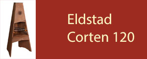 Eldstad utomhus Corten