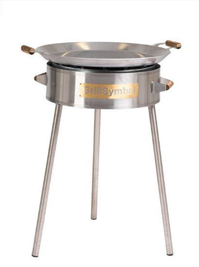 Rostfri stekhäll gasol