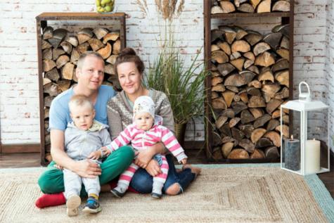 vedförvaring utomhus