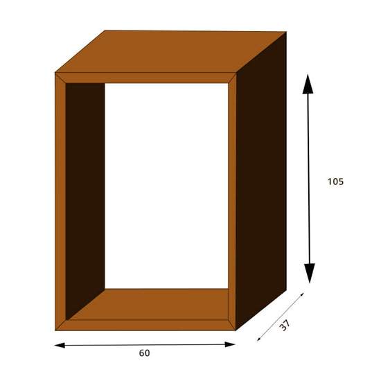 Woodstock vedställ M mått