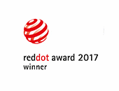 Red dot award winner 2017
