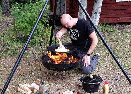 Espegard Braspanna - Joacim Ljadas kollar om raggmunken är klar.