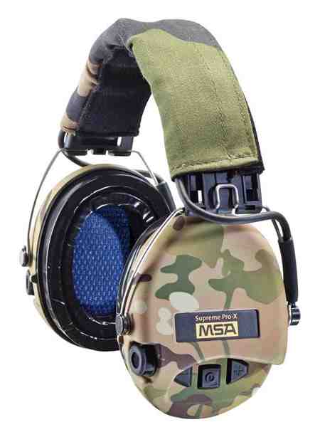 MSA Sordin Supreme Pro X Led Camo green hörselskydd