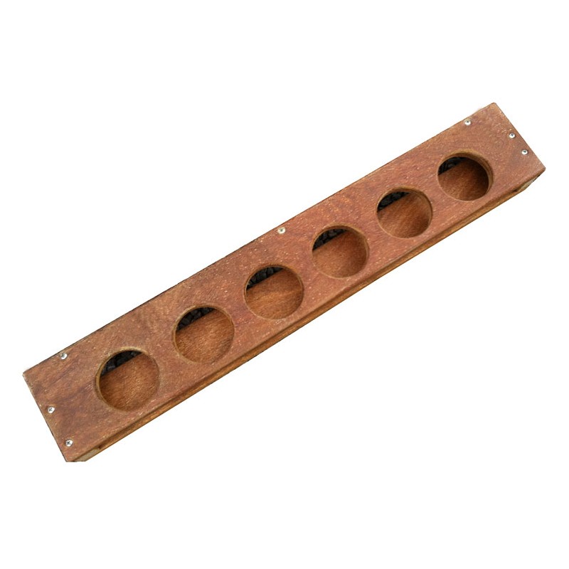 Mugghållare i teak