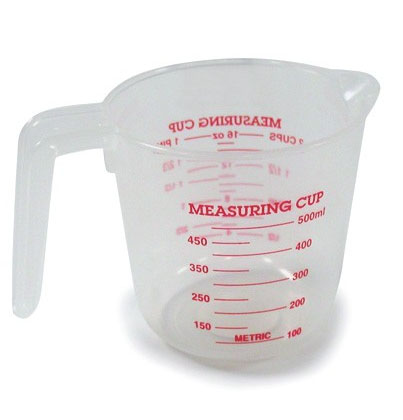 Norpro Mätbägare plast, 500 ml