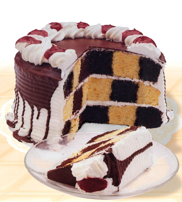  Bakform - Schackrutig tårta