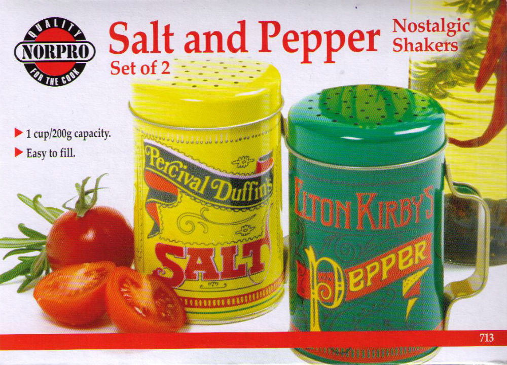 Salt- & pepparkar - retro