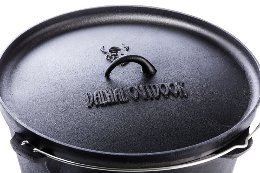 Dutch Oven / Fältugn 13 liter hos Smart Fritid, sedd uppifrån.